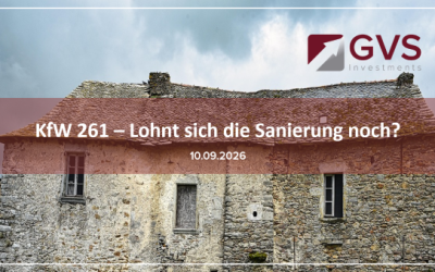 KfW 261: Lohnt sich die Sanierung noch?